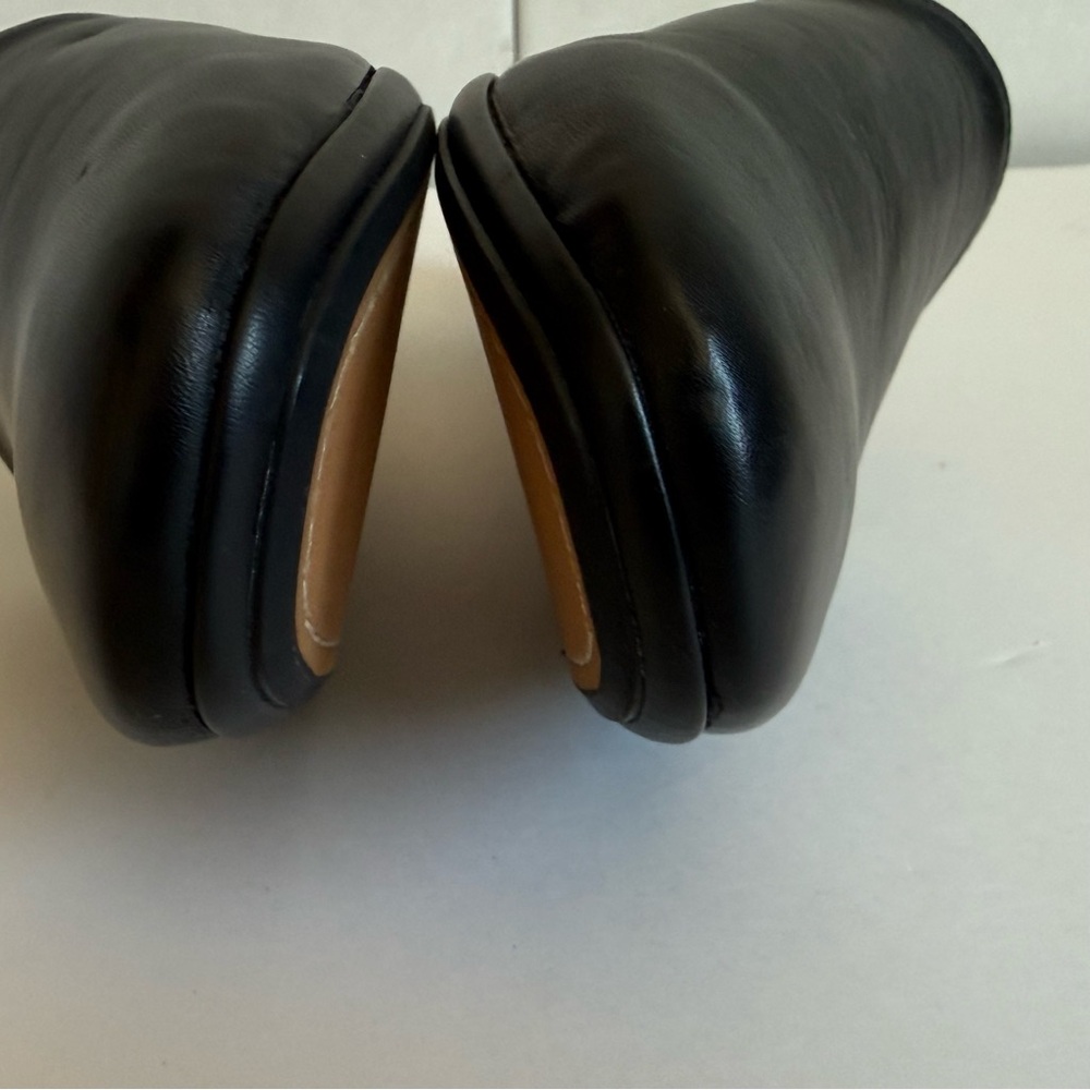 Sam Edelman Kylar Leather Slippers Mules Women’s Size 8 Black Slip On Shoes - Picture 10 of 13